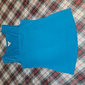 Caché Turquoise Blue Square Neck Women's Tank Top